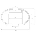 Menabo dakdrager Tiger geschikt voor Ford Mondeo stationwagen (2014-)