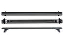 Cruz dakdragerset Airo X Dark geschikt voor Toyota Land Cruiser vijfdeurs (2003-2009)