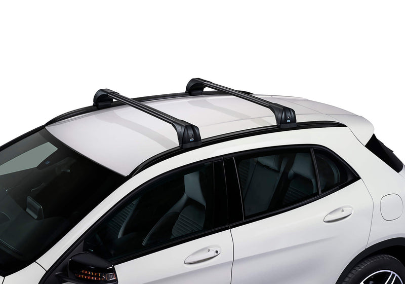 Cruz Dachträgerset Airo Fuse Dark passend für Kia Sportage (IV) Fünftürer (2016-2021)