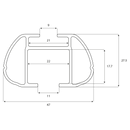Menabo dakdrager Sherman zwart geschikt voor Seat Ateca (2016-)-5