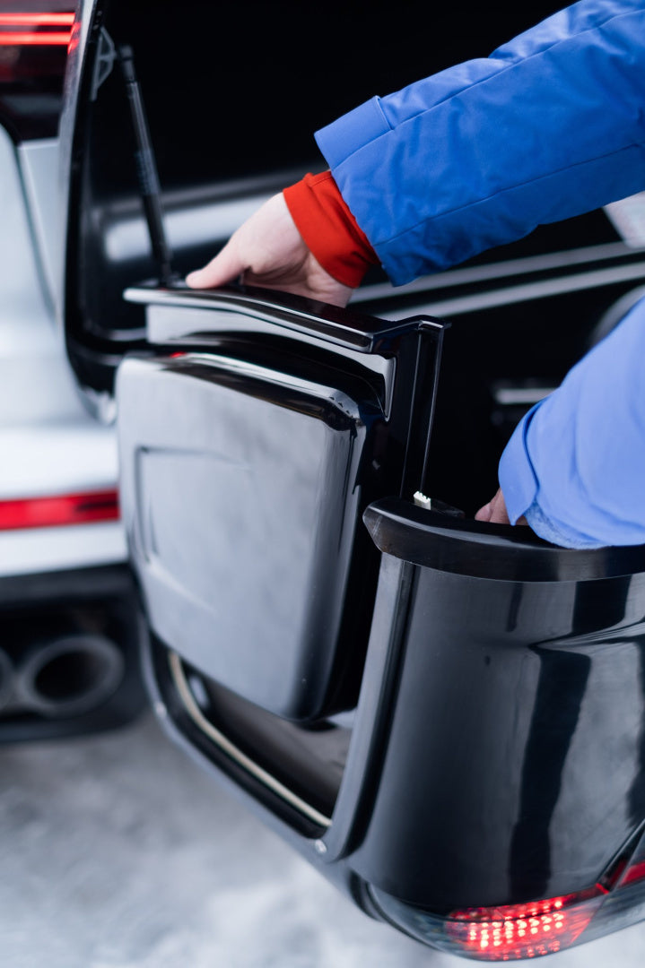 MFT inzetstukken voor uitbreiding bagagebox Zwart-2