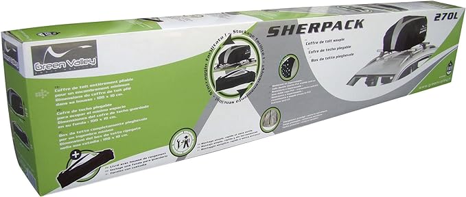 Green Valley Sherpack 270 L Dachbox Tasche 