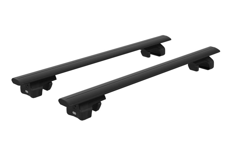 Cruz Dachträgerset Airo R Dark passend für Jeep Cherokee (2002-2008)