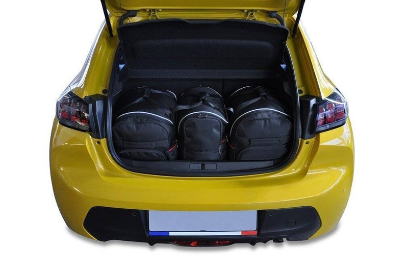 Kjust Reisetaschenset für Peugeot 208 Fünftürer (2019-) 