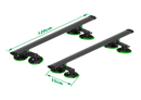 TreeFrog Pro dakdrager zwart geschikt voor Universeel-3