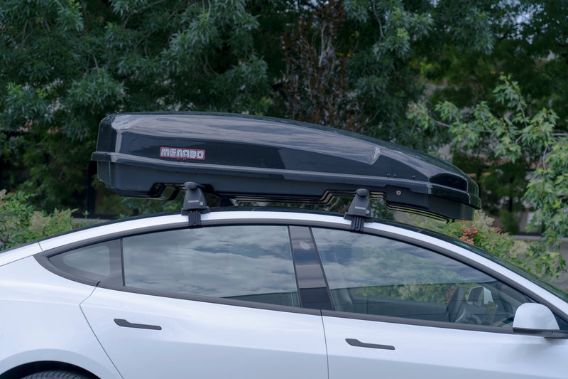 Menabo dakdragerset aluminium geschikt voor Tesla Model 3 (2016-2023)