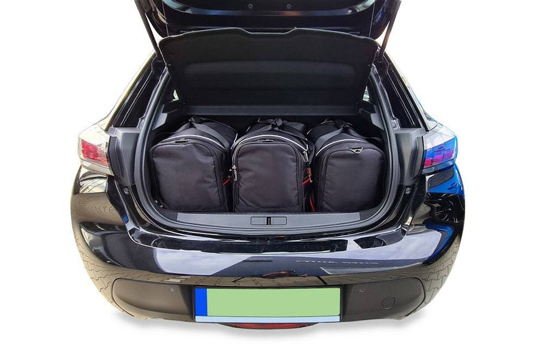 Kjust Reisetaschenset für Peugeot 208 Fünftürer (2019-) 