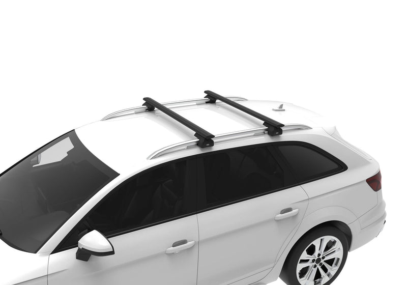 Cruz Dachträgerset Airo R Dark passend für Fiat Stilo Multi Wagon (2003-2007)