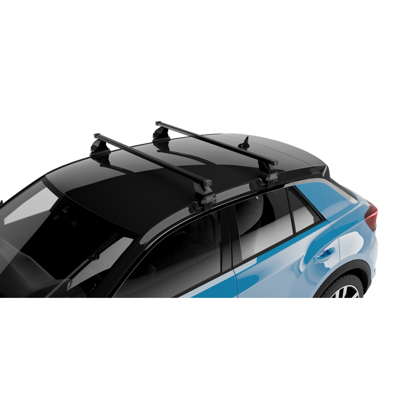 Menabo Dachträgerset Omega Stahl passend für Citroen C4 Cactus (2014-)