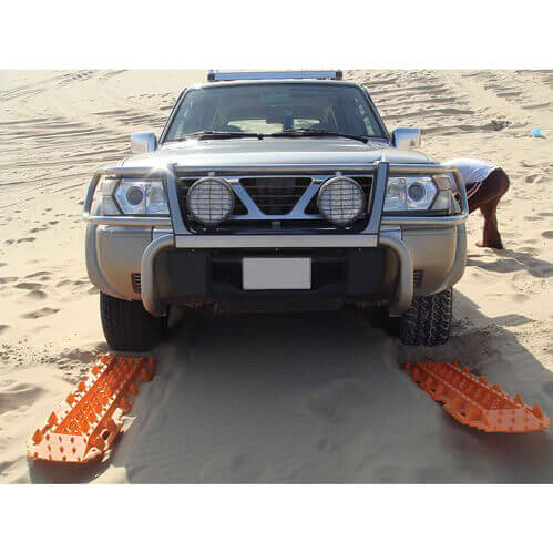 Off-road anti slip plaat khaki 121X35cm