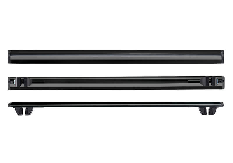 Cruz Dachträgerset Airo R Dark passend für Ford Escort Kombi (1990-1995)