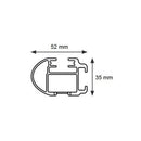 Cruz Cargo Aluminium Zwart geschikt voor Citroen ë-Jumpy L3 (XL) (2020-)-5
