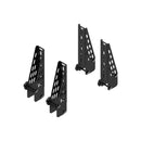 Cruz 4x Laadstoppers 18cm hoog - Cargo Staal