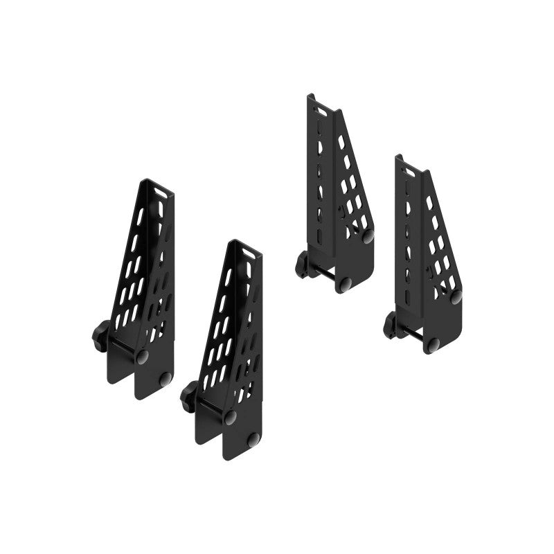 Cruz 4x Laadstoppers 18cm hoog - Cargo Staal