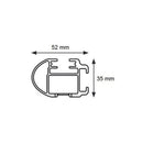 Cruz Cargo Aluminium Zwart geschikt voor Citroen Jumper L1/H2 (2006-)