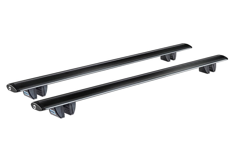 Cruz Dachträgerset Airo R Dark passend für Ford Escort Kombi (1990-1995)