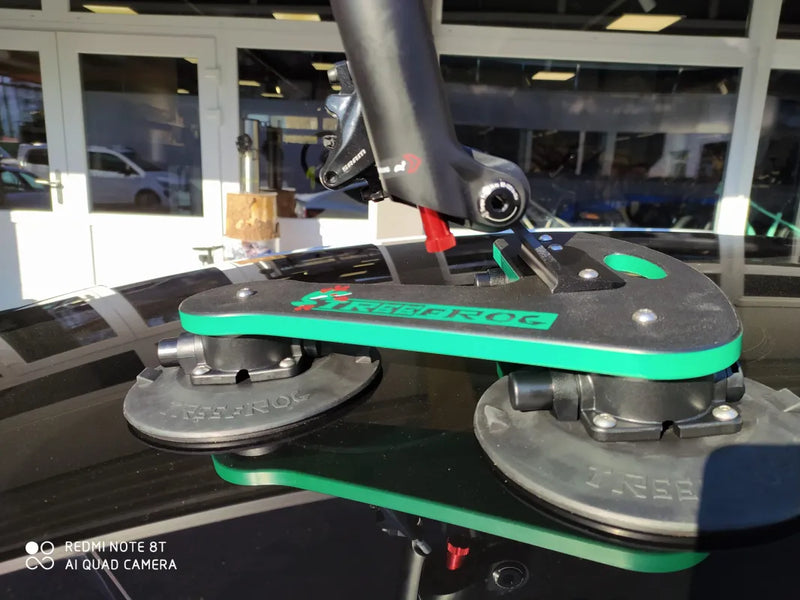 TreeFrog Model Pro 1 Plus fietsendrager met universele voorvorkbevestiging-3